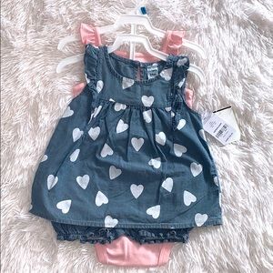 Baby girl 3 pieces summer set